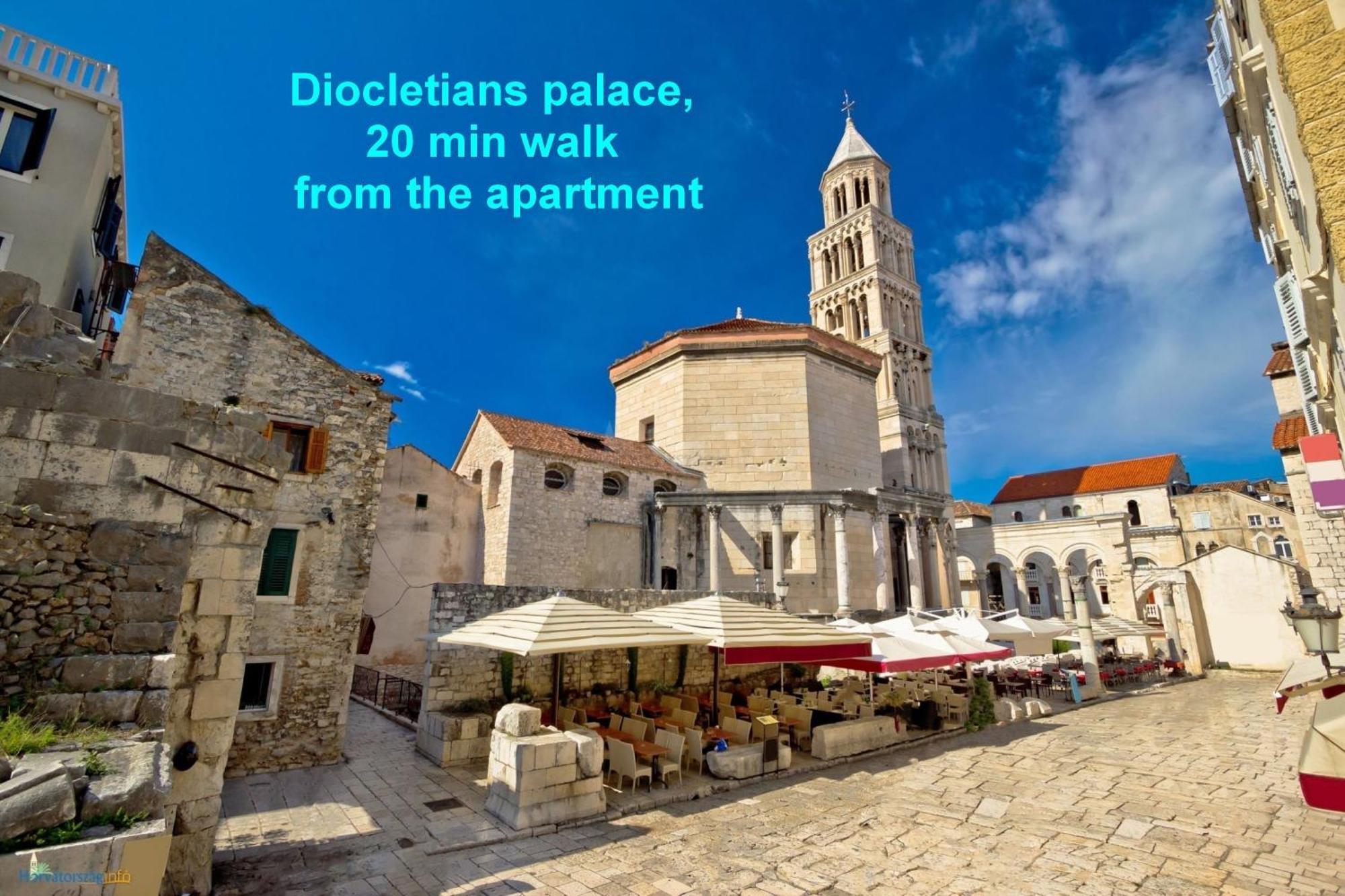 Adriatic Retreat Meje, 4 Min Walk To The Beach Split Ngoại thất bức ảnh